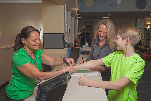 Teen Member Signing In