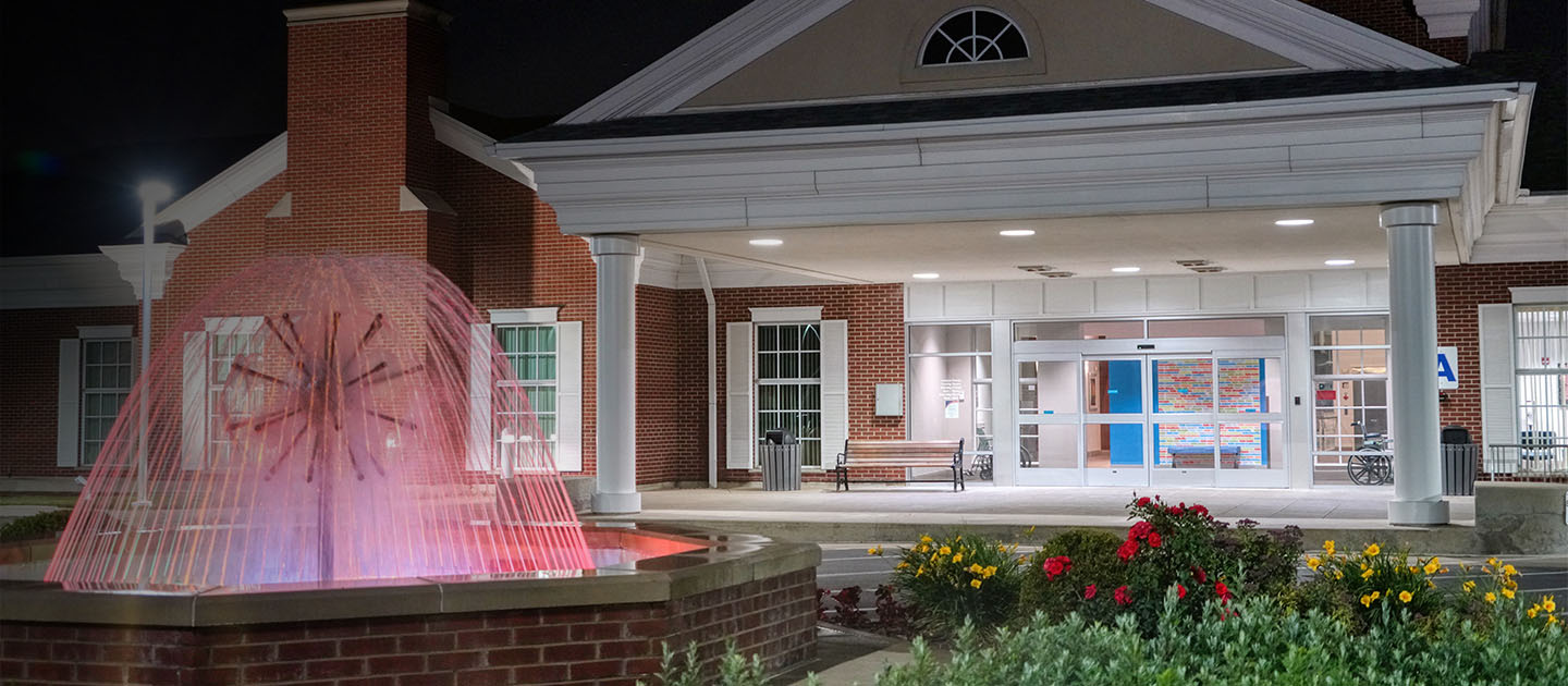 Main Entrance to Fitness Pointe